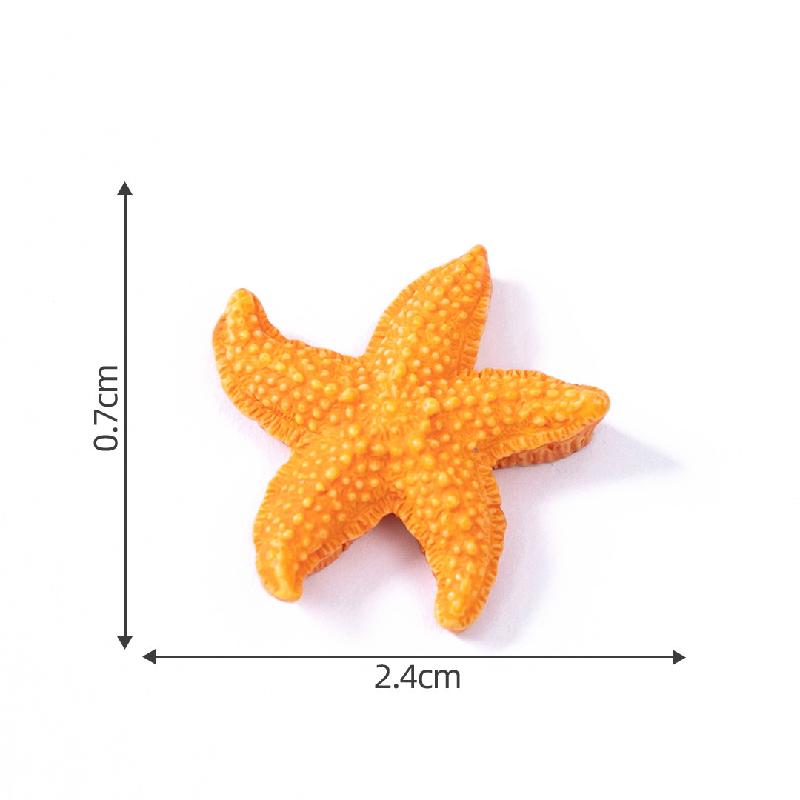 Tiểu cảnh sao biển, hải sâm giả, lọ sinh thái, sân vườn DIY tiểu cảnh mini (ZC-668)