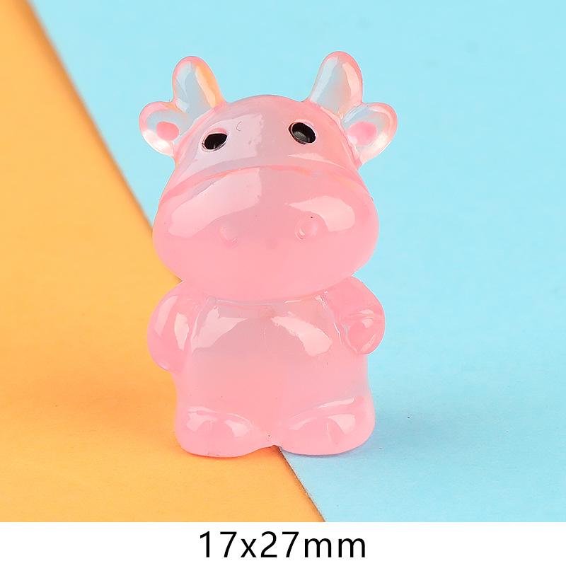 Charm bò phát sáng DIY trang trí xe hơi (FF-366)