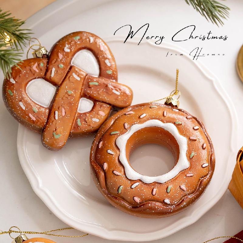 Trang Trí Noel Trang trí Noel: Bánh quy hình ông già Noel phong cách vintage