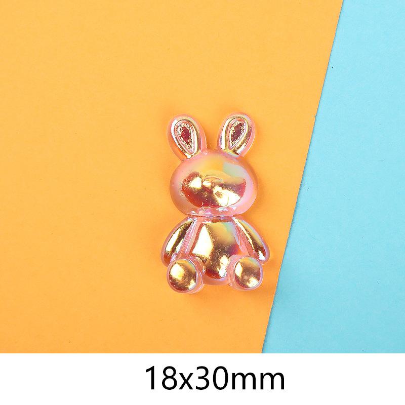 Charm thỏ phát sáng DIY trang trí điện thoại (FF-232)