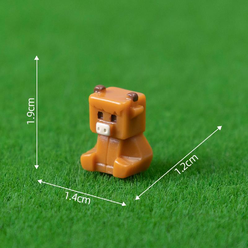 Hồng hạc & ếch khối vuông mini (PK-1115)