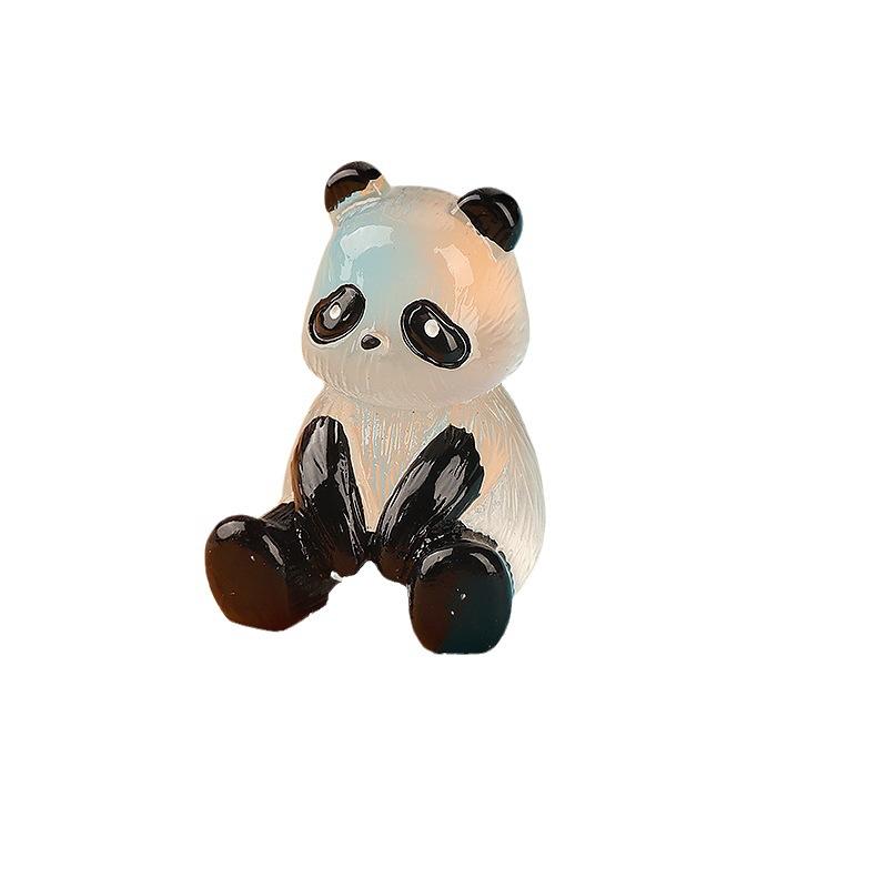 Charm gấu trúc phát sáng DIY tiểu cảnh đồ chơi (FF-55)
