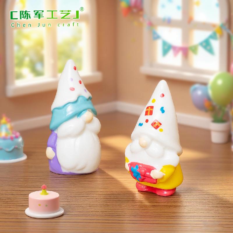 Phụ Kiện Tiểu Cảnh Chú lùn sinh nhật mini trang trí tiểu cảnh (PK-754)