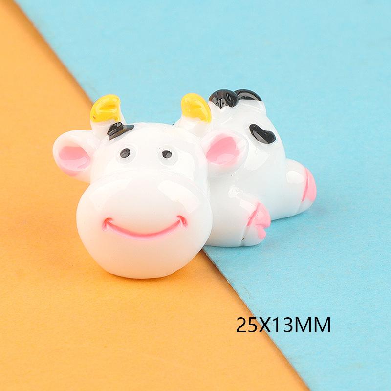 Charm bò sữa DIY trang trí chìa khóa (FF-434)