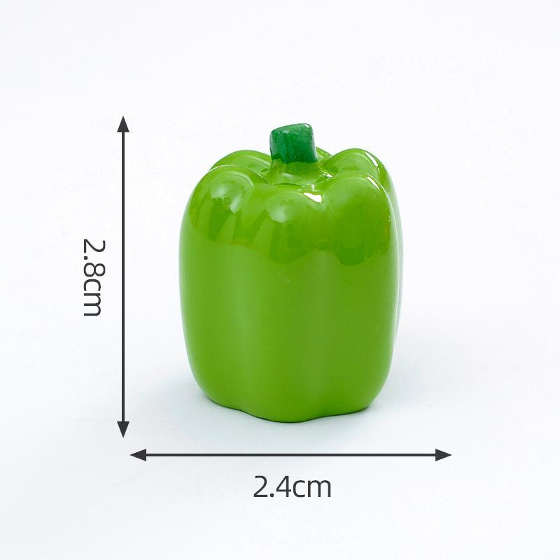 Tiểu cảnh rau giả, túi bất ngờ ăn chơi DIY, phụ kiện treo bàn tiểu cảnh mini (ZC-290)