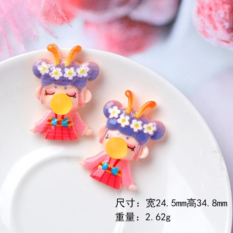 Charm thổi bong bóng DIY trang trí vỏ điện thoại (FF-487)