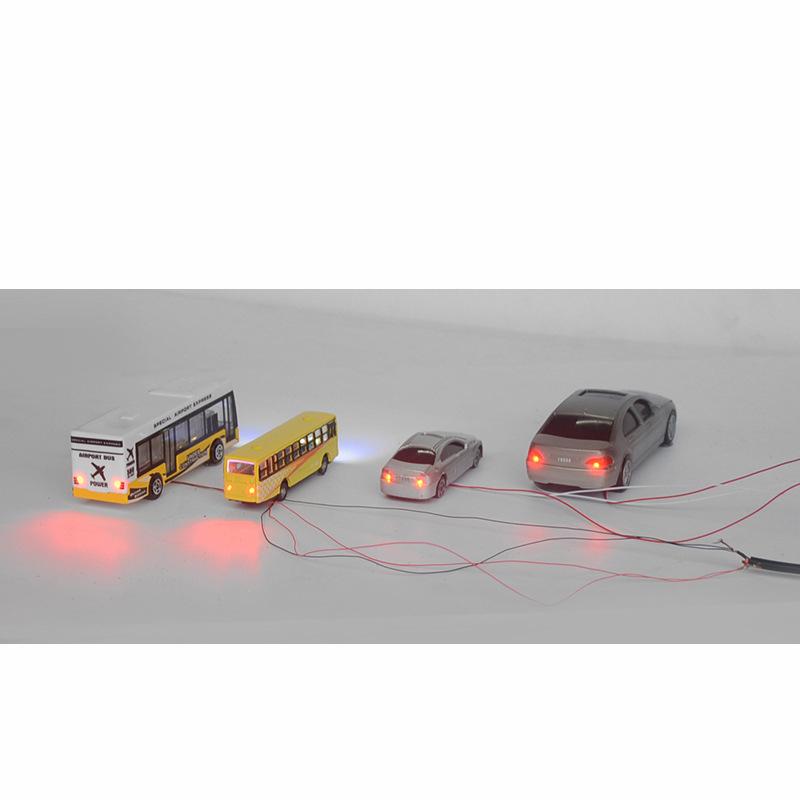 Ô Tô Mini Có Đèn LED Mô Hình Sa Bàn (MH-57)
