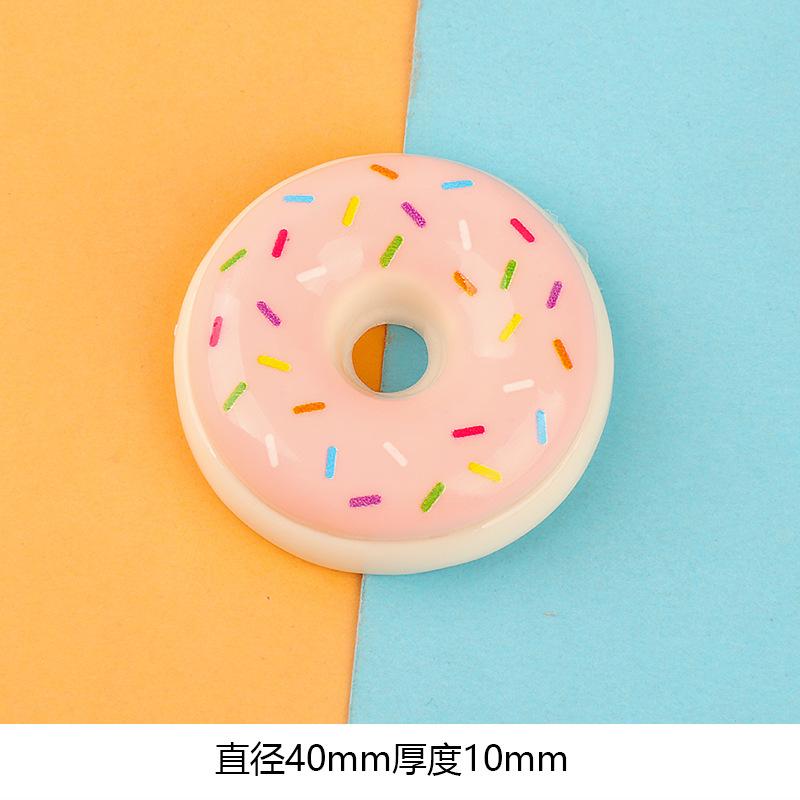 仿真食完树脂甜甜圈diy奶油胶文具盒手机壳饰品手工材料配件批发