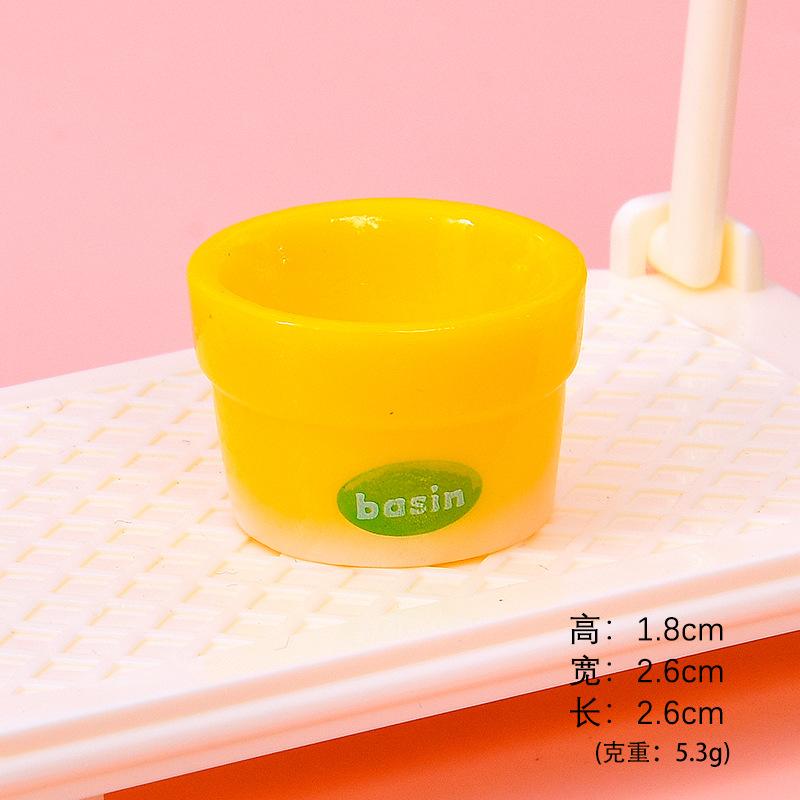 Trái cây hoạt hình resin mini, mô hình để bàn, nhà búp bê (NX-606)
