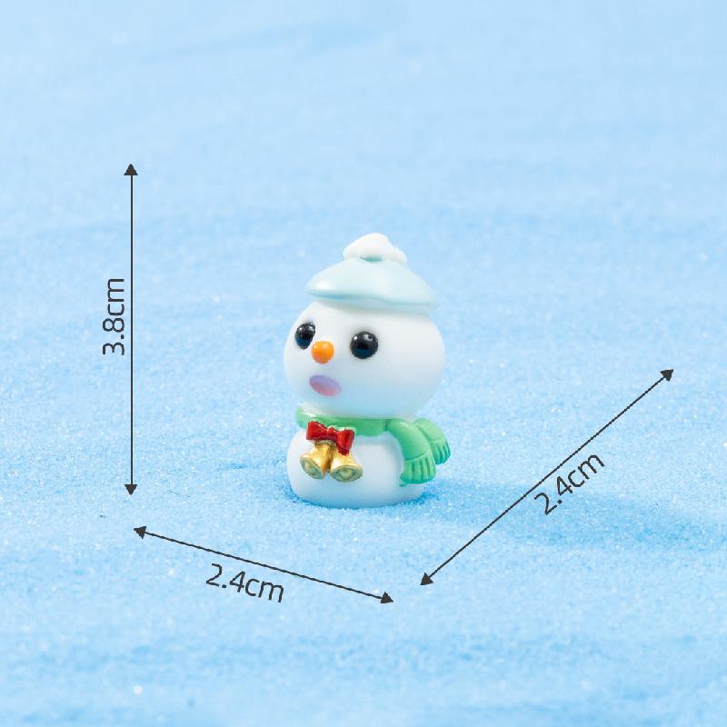 Tiểu cảnh Noel, ông già Noel, người tuyết cho quả cầu (ZC-79)
