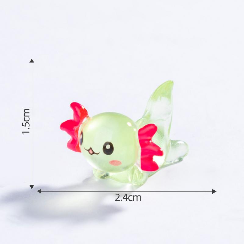 Khủng long sáu sừng phát sáng trang trí bể cá DIY (ZC-715)