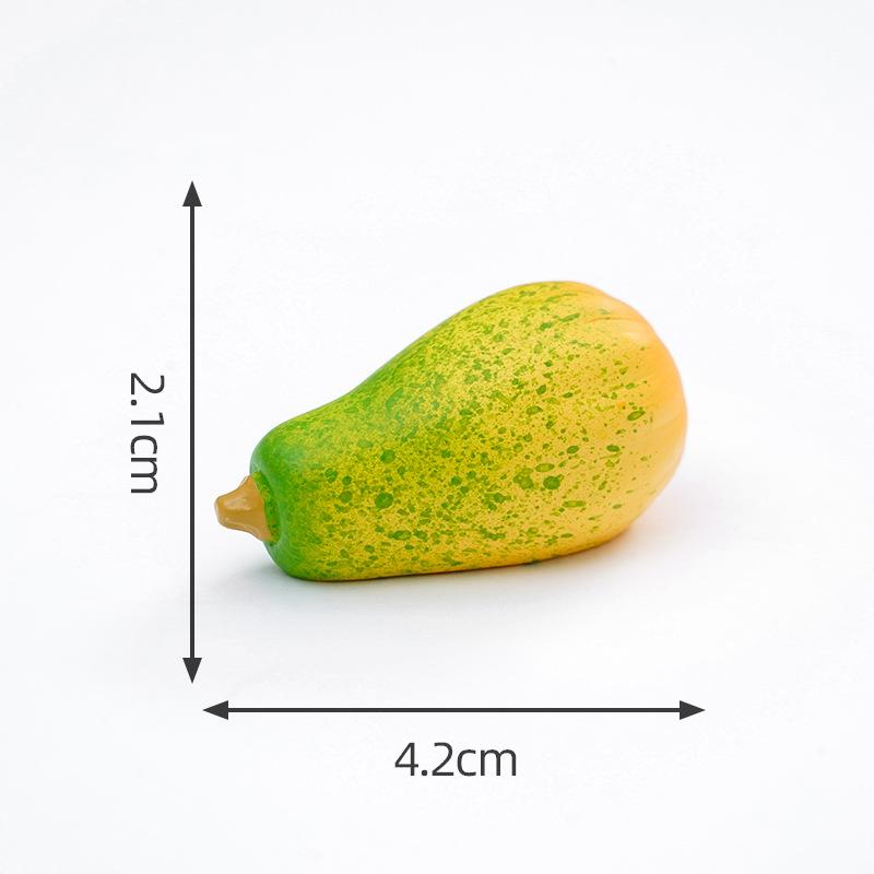 Tiểu cảnh rau giả, túi bất ngờ ăn chơi DIY, phụ kiện treo bàn tiểu cảnh mini (ZC-290)