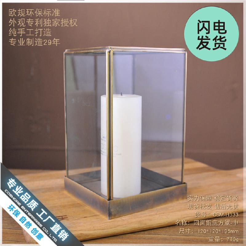 Chậu Đa Giác Chụp kính hình học decor phòng khách (DG-121)