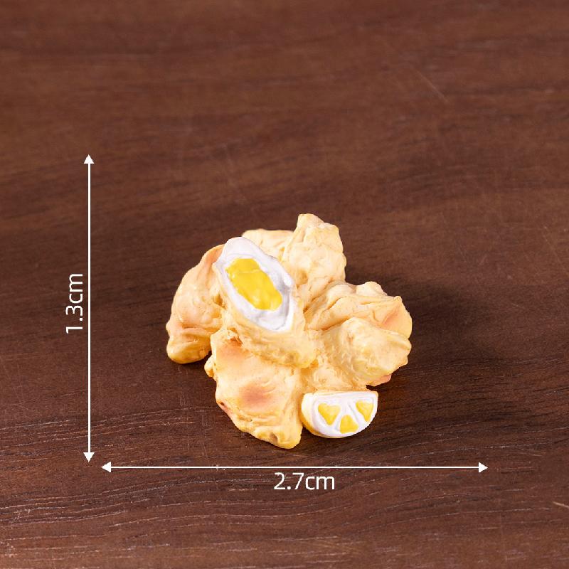 Tiểu cảnh đồ ăn giả: đậu thối, tôm DIY, phụ kiện bàn tiểu cảnh mini (ZC-653)