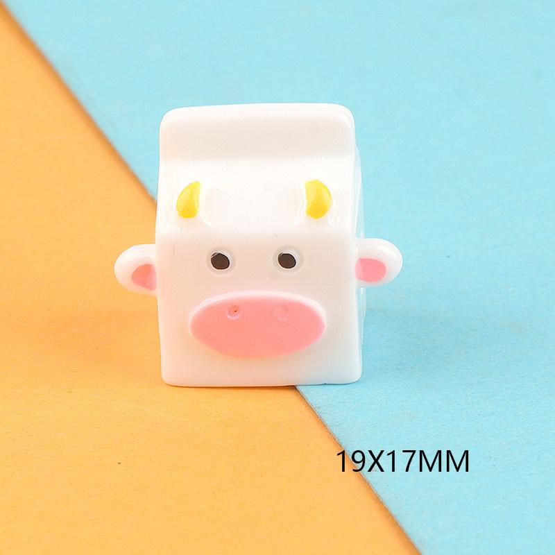 Charm bò sữa DIY trang trí chìa khóa (FF-434)