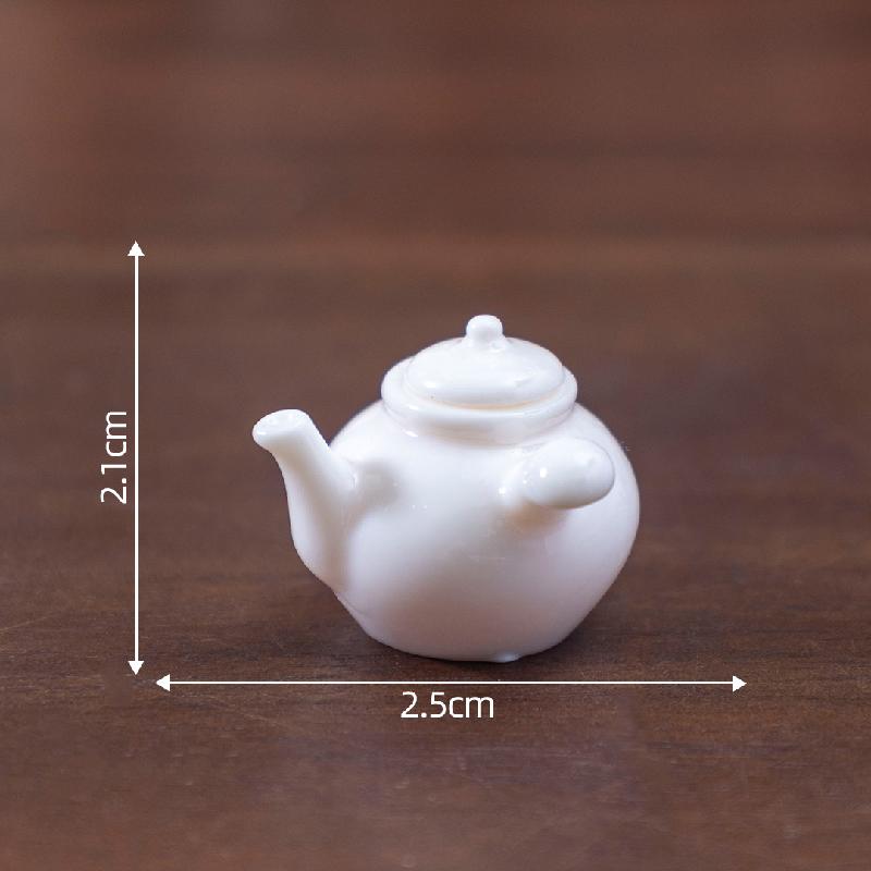 微景观创意多彩杯子茶壶娃娃屋 DIY装饰品配件迷你树脂桌面小摆件