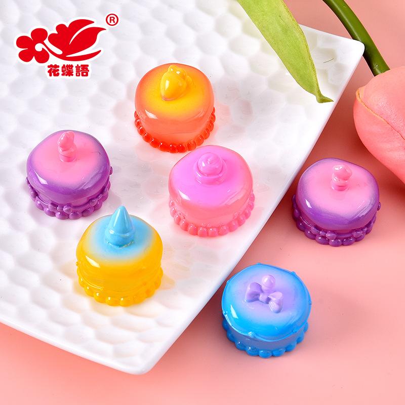 Phụ Kiện Nhỏ Xinh Bánh sinh nhật chuyển màu (NX-131)