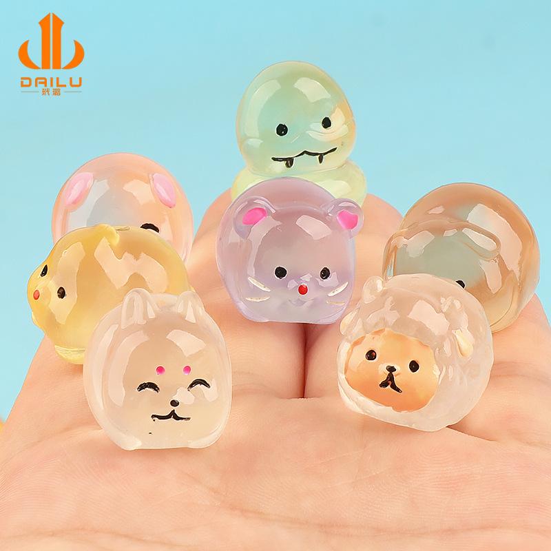 Charm 12 con giáp phát sáng DIY trang trí xe hơi (FF-476)