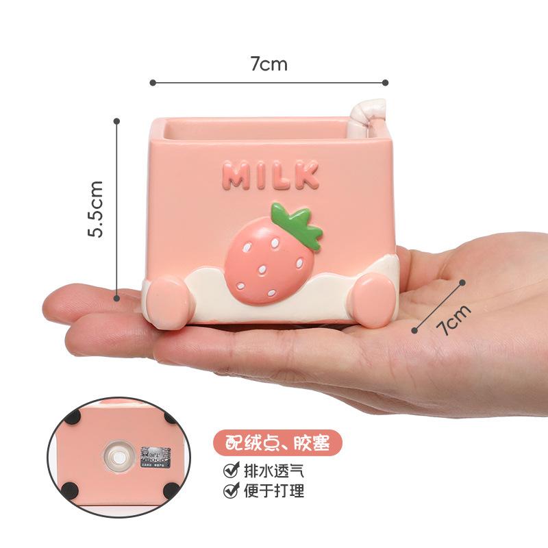 Chậu Cây Resin Bình hoa cắm hoa giả và cây thủy sinh, bình trang trí resin tối giản, dùng cho văn phòng và bàn làm việc (RG-199)