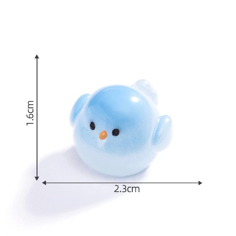 Tiểu cảnh chim hạt mạ lớn DIY, phụ kiện tiểu cảnh mini resin garden treo bàn đáng yêu cute (ZC-1463)