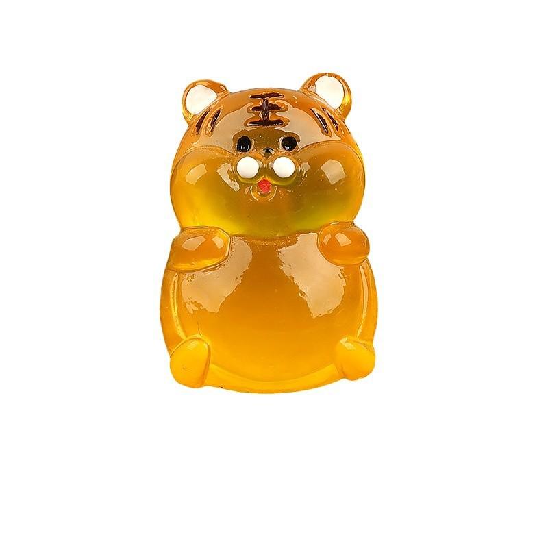 Charm hổ phát sáng DIY trang trí xe hơi & chìa khóa (FF-303)