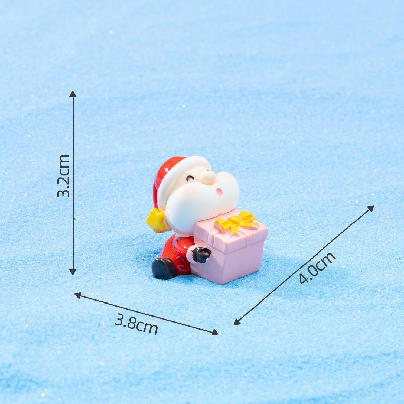 Tiểu cảnh Noel, ông già Noel, người tuyết cho quả cầu (ZC-79)