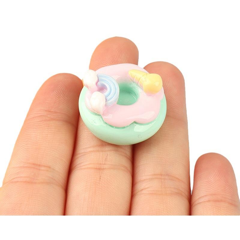 Charm donut sáng bóng DIY trang trí vỏ điện thoại (FF-517)