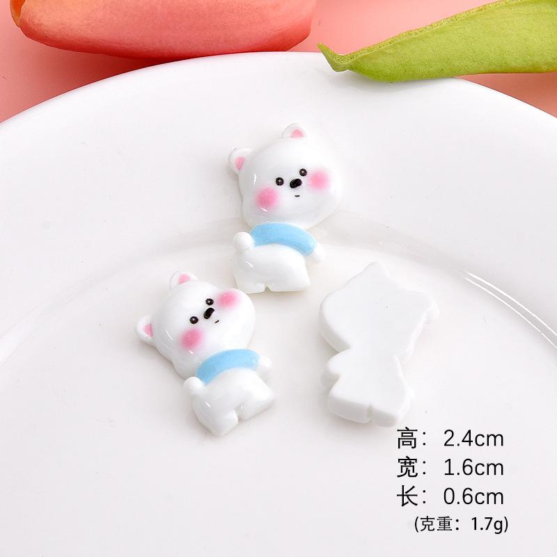 Động vật resin mini, phụ kiện DIY, gương, nam châm tủ lạnh (NX-619)