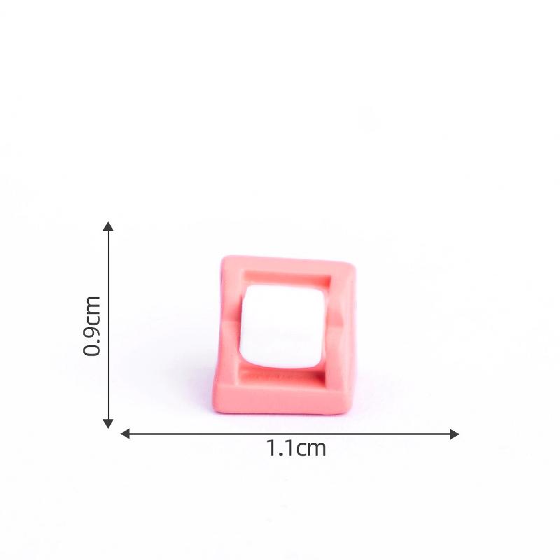 Tiểu cảnh phòng tắm hồng dễ thương, búp bê DIY, phụ kiện bàn tiểu cảnh mini (ZC-350)