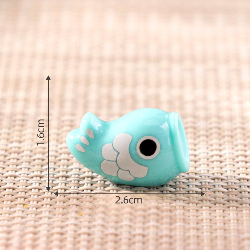 Tiểu cảnh cờ cá chép Nhật phát sáng DIY, phụ kiện tiểu cảnh mini treo bàn resin cute (ZC-1431)