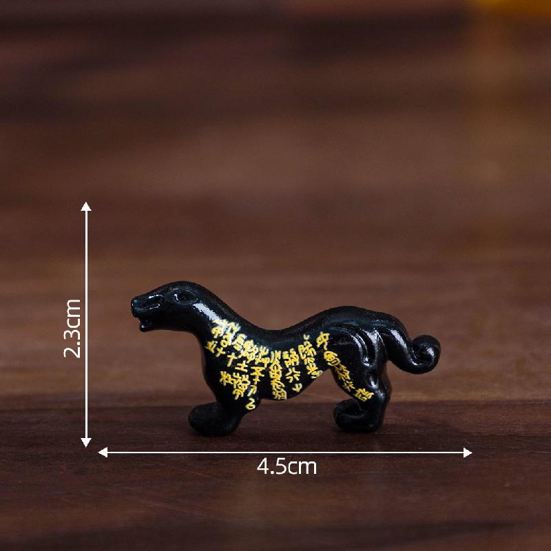 Bảo tàng cổ vật mini, bốn cừu vuông, phụ kiện DIY trang trí bàn tiểu cảnh nhỏ (ZC-42)