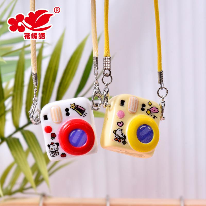 Phụ Kiện Nhỏ Xinh Máy ảnh động vật macaron resin, phụ kiện DIY, mô hình mini (NX-610)
