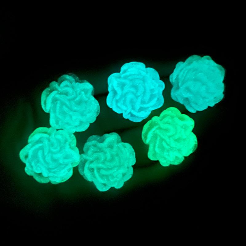 Charm hoa trà phát sáng DIY trang trí điện thoại (FF-478)