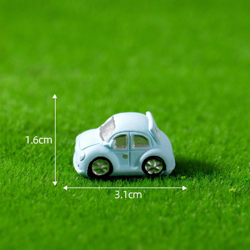 Tiểu cảnh ô tô, biển báo giao thông Q-version, DIY, phụ kiện bàn tiểu cảnh mini thu nhỏ (ZC-264)