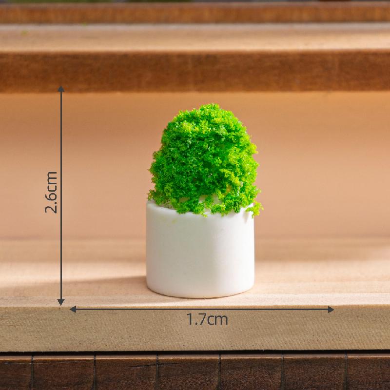 Tiểu cảnh cây cảnh mini giả, lọ sinh thái DIY, phụ kiện treo bàn tiểu cảnh mini (ZC-497)