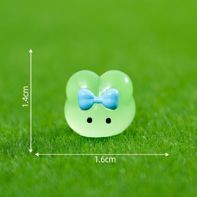 Tiểu cảnh thỏ phát sáng DIY, phụ kiện tiểu cảnh mini bàn garden resin micro cute (ZC-1388)