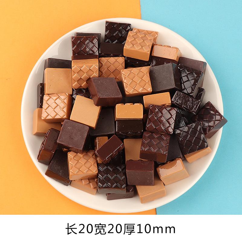 Charm bánh socola DIY trang trí vỏ điện thoại (FF-474)