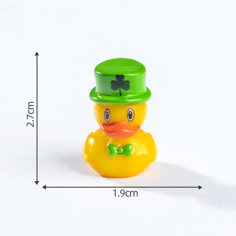 Tiểu cảnh vịt vàng biến hóa DIY, phụ kiện tiểu cảnh mini resin treo bàn garden đáng yêu cute (ZC-1456)