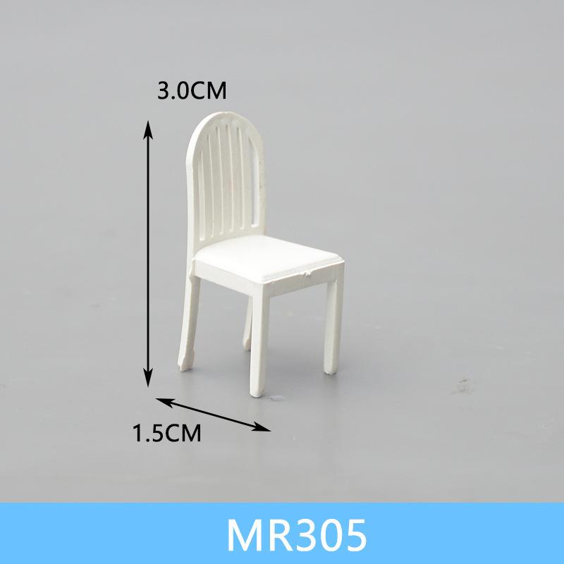 Bộ Bàn Ghế Mini Mô Hình Nội Thất Tỷ Lệ 1:30 (MH-269)