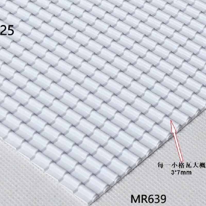 Ngói Trắng Nhựa Mô Hình Mái Nhà Mini (MH-64)