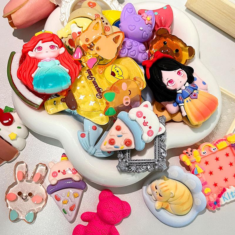 Resin mini phát sáng, phụ kiện DIY, mix gói (NX-766)