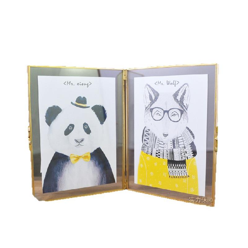 Khung kính kim loại 8 inch, khung tiêu bản cây (DG-106)
