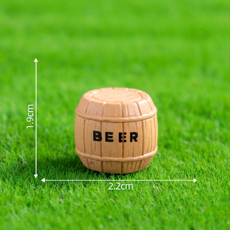 Tiểu cảnh chó lướt sóng, sân vườn DIY, phụ kiện xe hơi tiểu cảnh mini dễ thương (ZC-545)