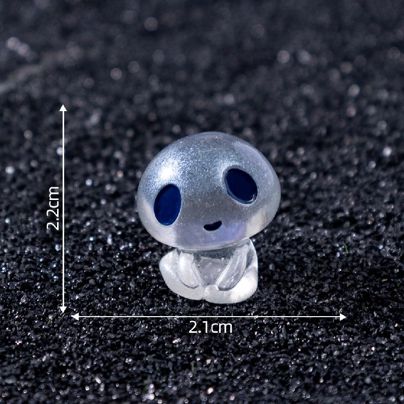 Tiểu cảnh alien mini phát sáng DIY, phụ kiện tiểu cảnh mini resin treo bàn garden cute (ZC-1404)