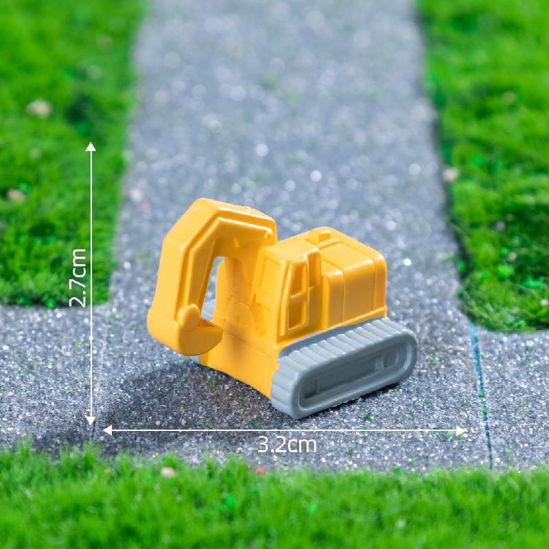 Tiểu cảnh ô tô, biển báo giao thông Q-version, DIY, phụ kiện bàn tiểu cảnh mini thu nhỏ (ZC-264)