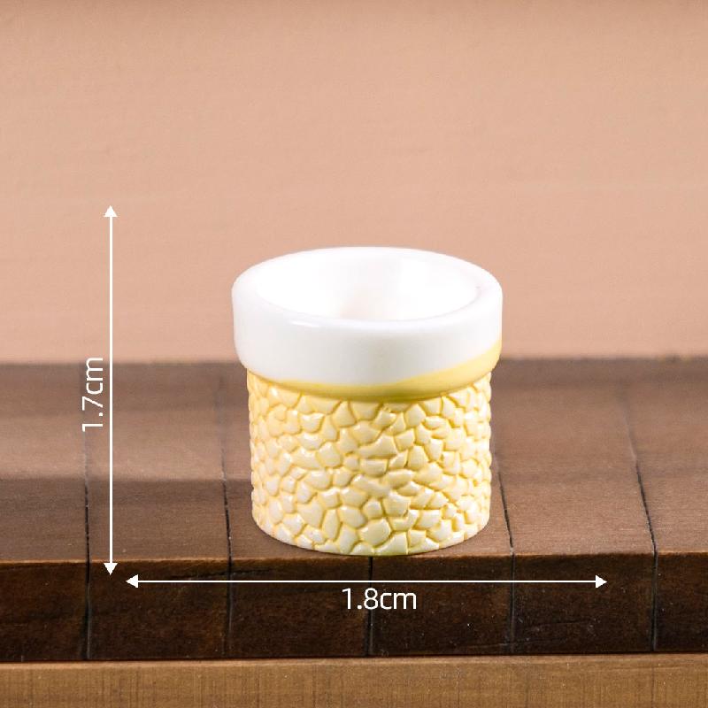 Tiểu cảnh bình hoa nhiều màu DIY, phụ kiện tiểu cảnh mini treo bàn resin garden cute (ZC-1419)