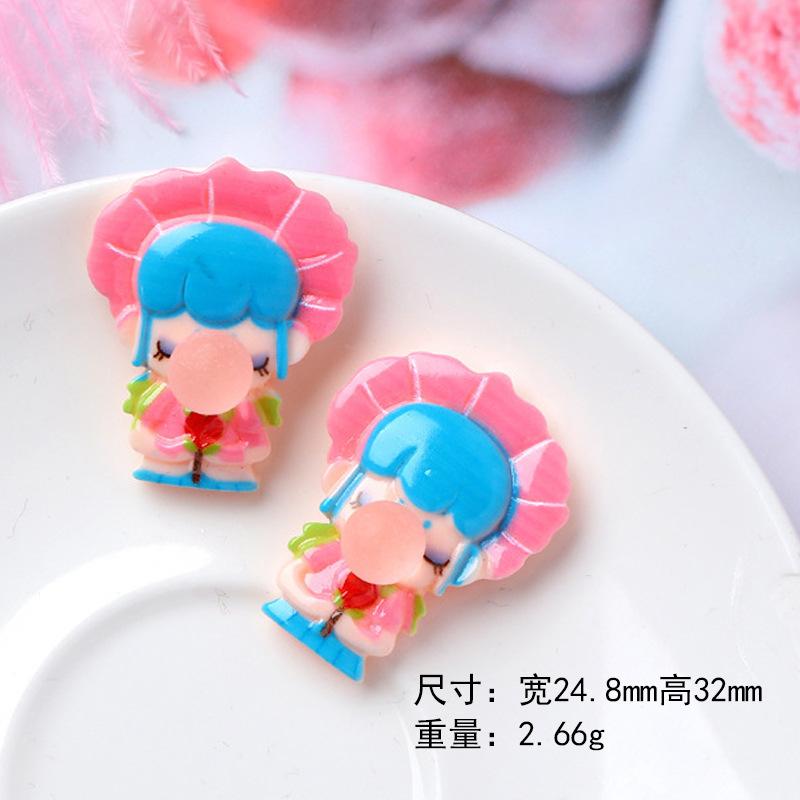 Charm thổi bong bóng DIY trang trí vỏ điện thoại (FF-487)