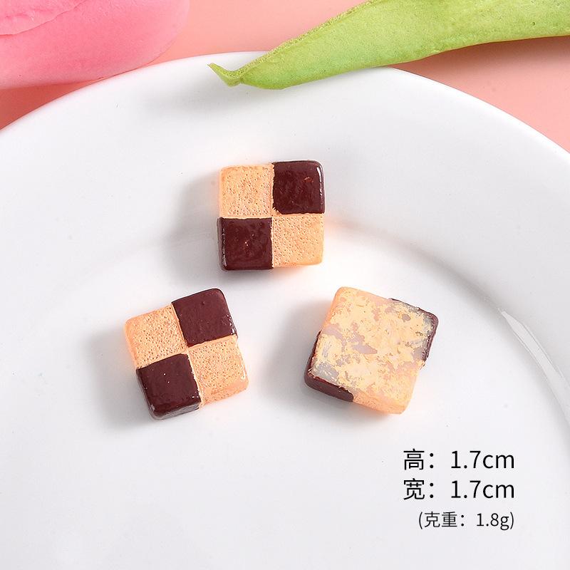 Tiểu cảnh chocolate DIY, phụ kiện handmade mini, fridge magnet, craft cute (ZC-1104)