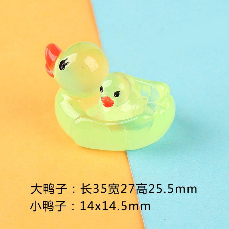 Charm vịt phát sáng DIY trang trí điện thoại (FF-379)
