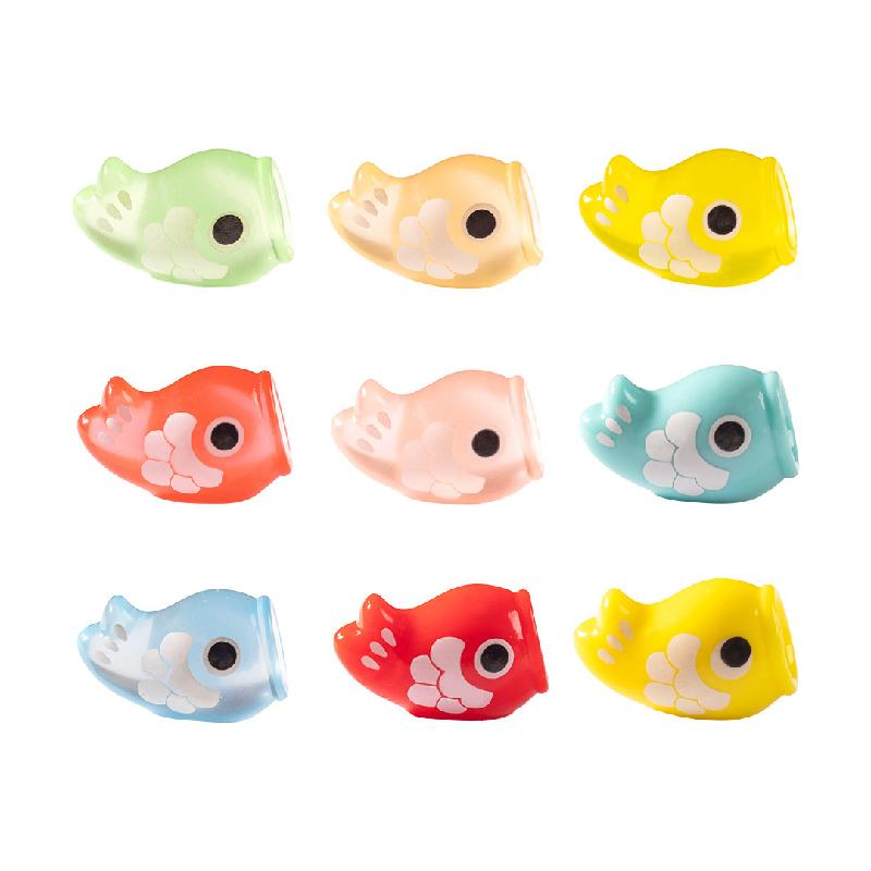 Tiểu cảnh cờ cá chép Nhật phát sáng DIY, phụ kiện tiểu cảnh mini treo bàn resin cute (ZC-1431)